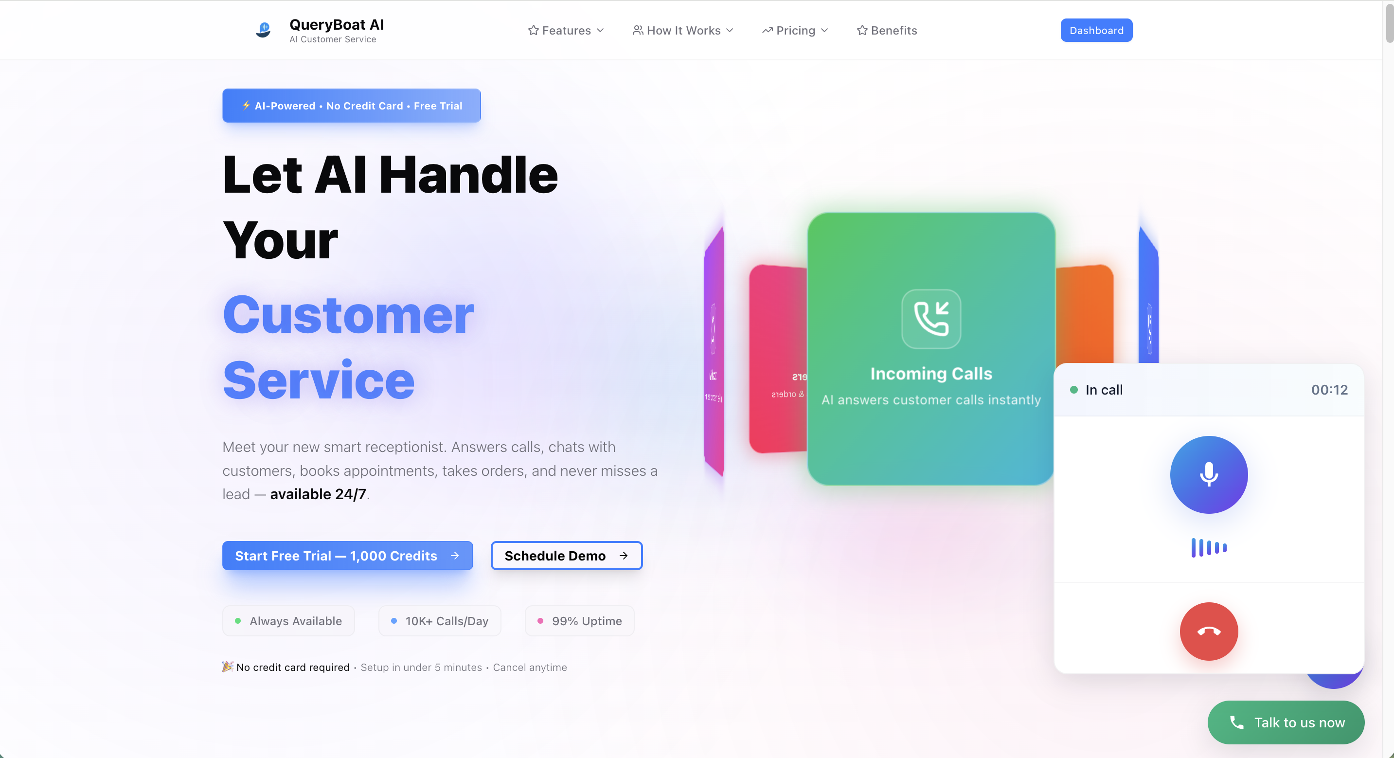 QueryBoat AI Customer Service Platform